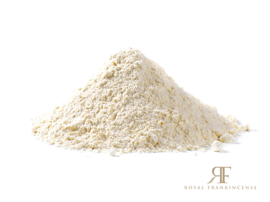 Organic Royal Frankincense Green Hojari/Hojary Frankincense Resin Powder from Oman (Boswellia Sacra)