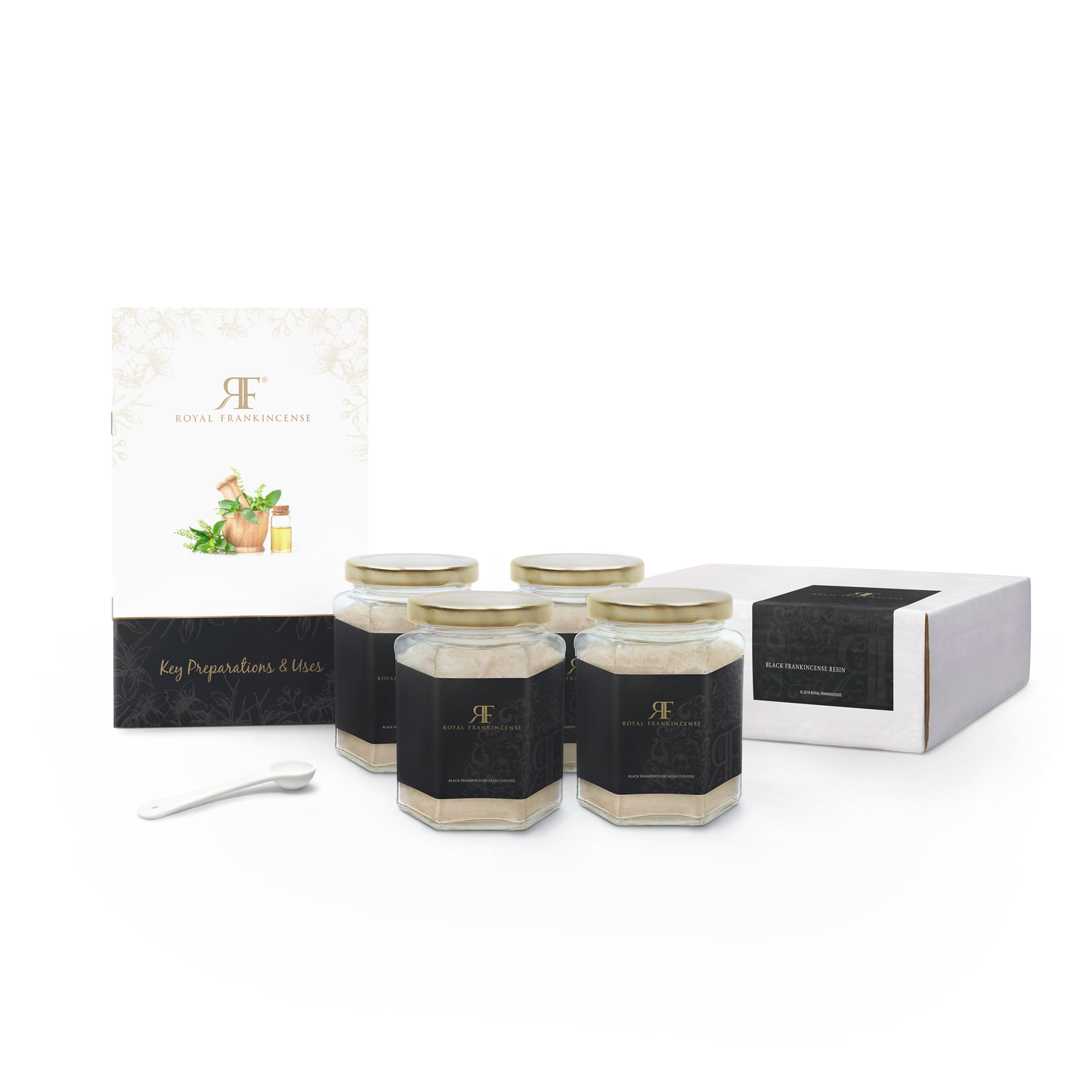 Organic Royal Frankincense Black Hojari/Hojary Frankincense Resin Powder from Oman (Boswellia Sacra)