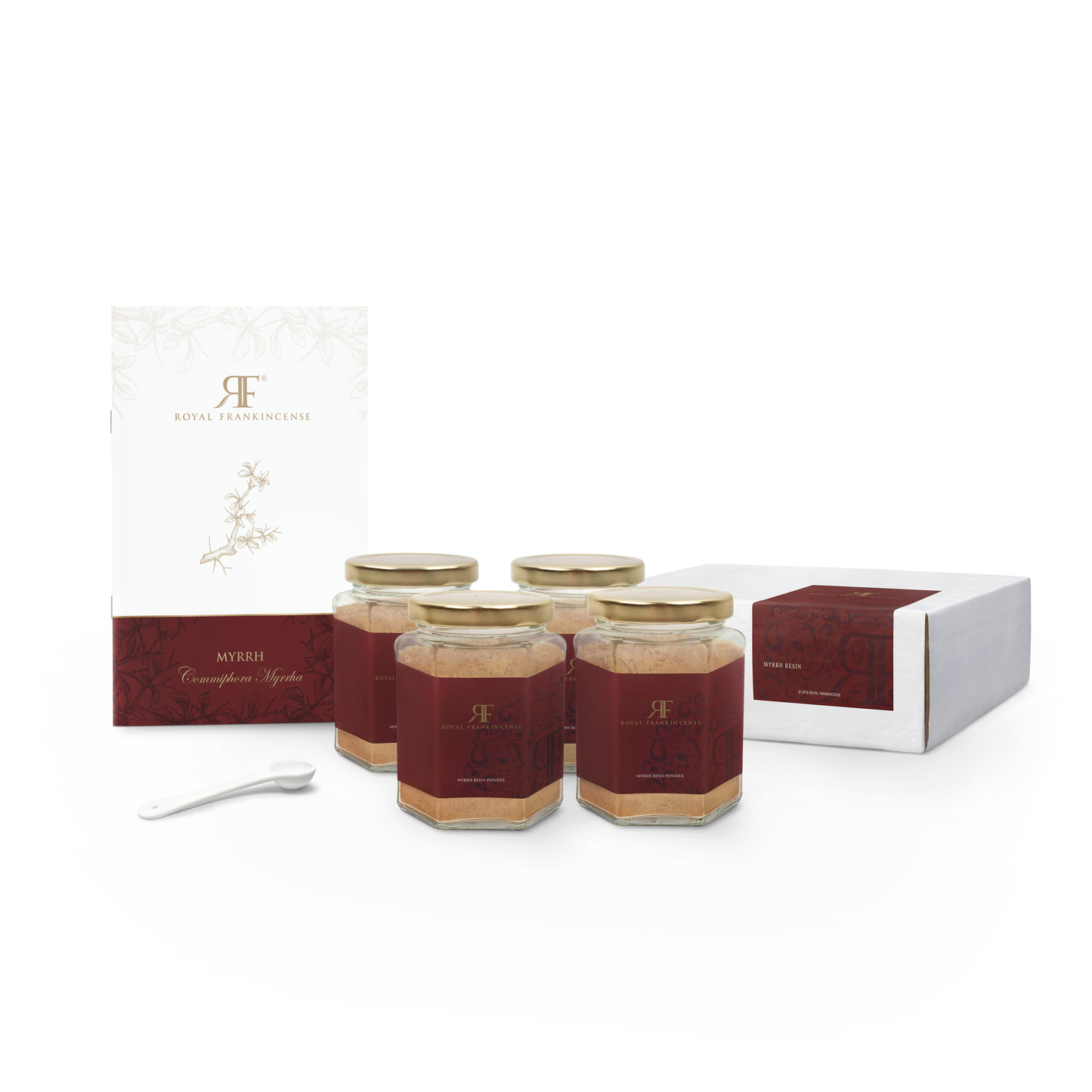 Organic Myrrh Resin Powder from Oman (Commiphora Myrrha)