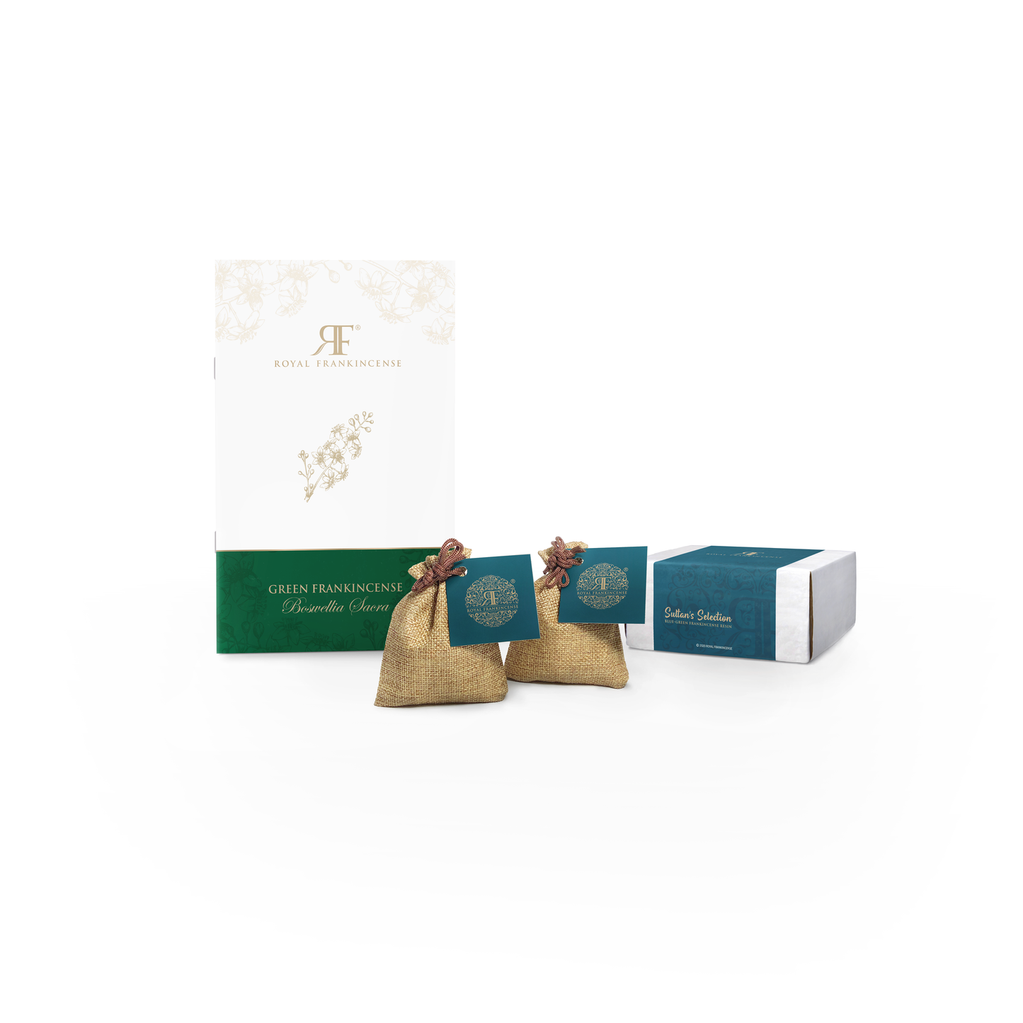 Organic Sultan's Selection Blue-Green Hojari/Hojary Frankincense Resin from Oman (Boswellia Sacra)