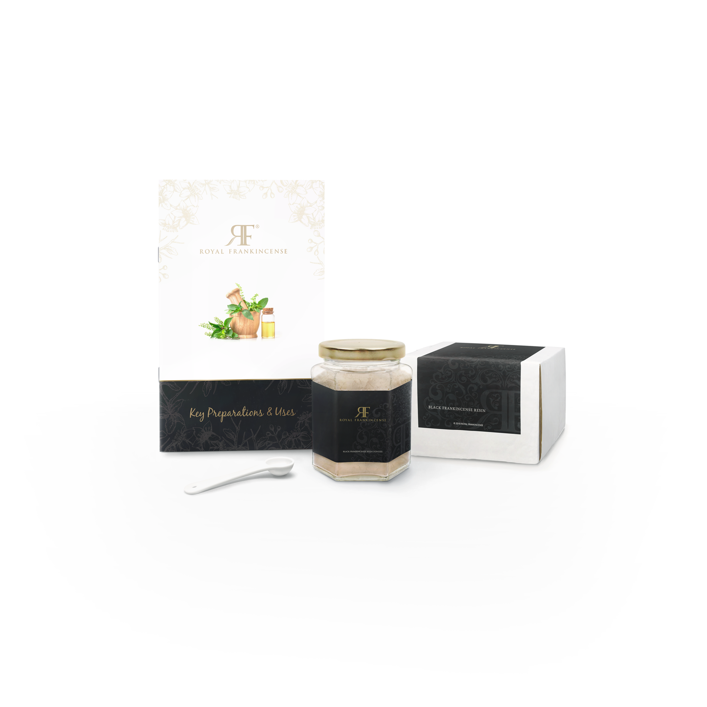 Organic Royal Frankincense Black Hojari/Hojary Frankincense Resin Powder from Oman (Boswellia Sacra)