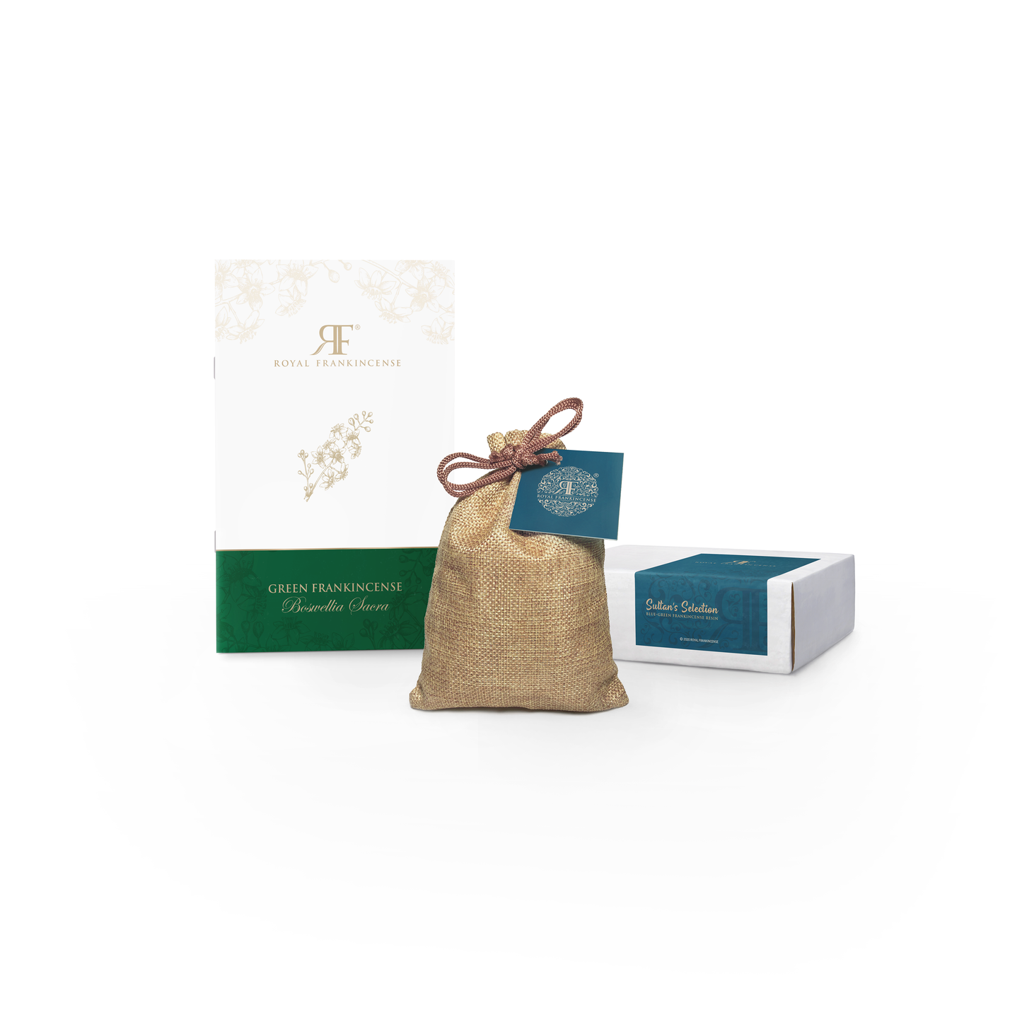 Organic Sultan's Selection Blue-Green Hojari/Hojary Frankincense Resin from Oman (Boswellia Sacra)