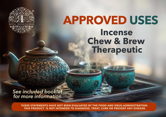 Organic Sultan's Selection Blue-Green Hojari/Hojary Frankincense Resin from Oman (Boswellia Sacra)